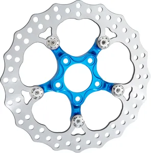 Arlen Ness ROTOR FRONT SPIDER 320MM BLUE