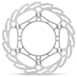 MOTO-MASTER BRAKE ROTOR FLOATING FLAME FLAMED NATURAL