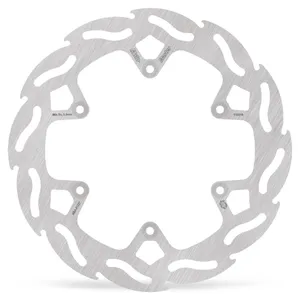 MOTO-MASTER BRAKE ROTOR FIXED FLAME FLAMED NATURAL