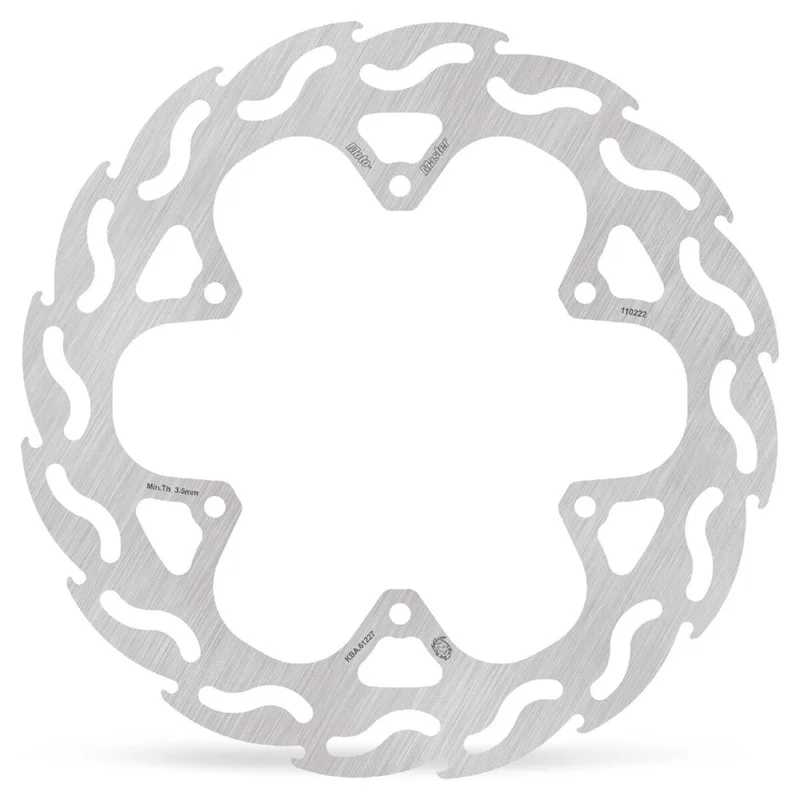 MOTO-MASTER BRAKE ROTOR FIXED FLAME OFFROAD REAR