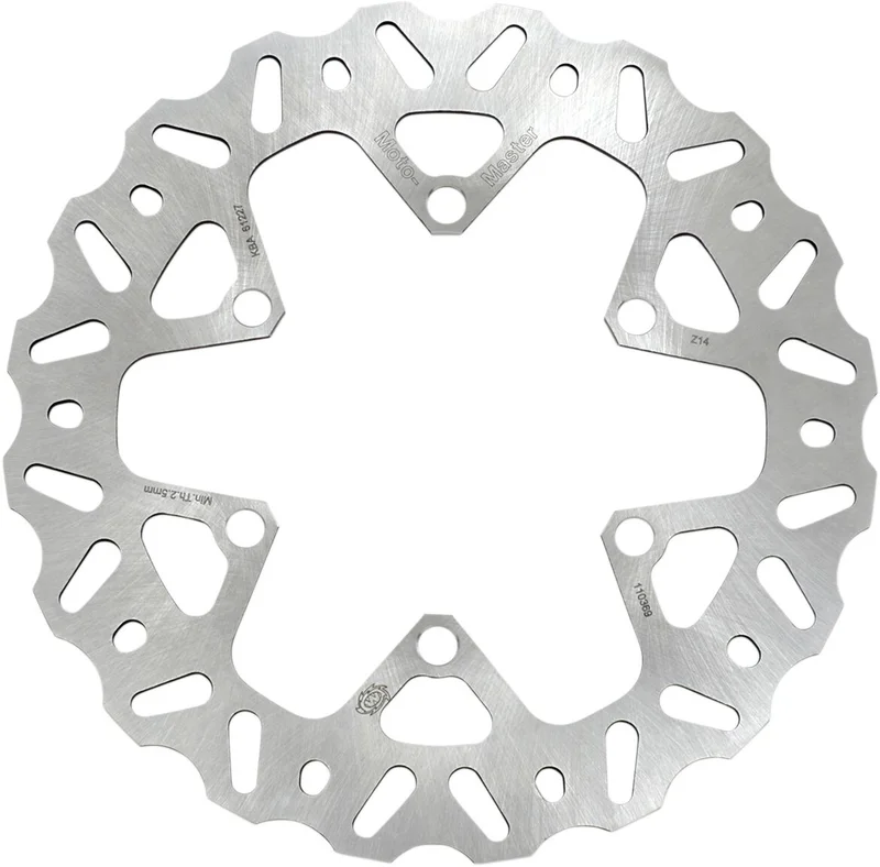 MOTO-MASTER BRAKE ROTOR FIXED NITRO CONTOURED NATURAL