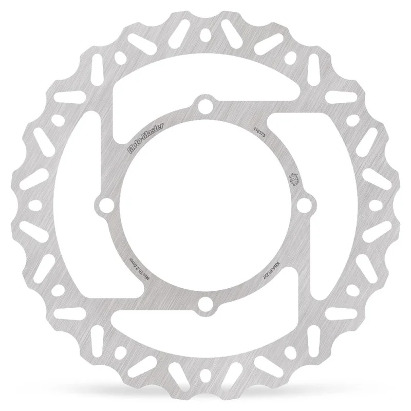 MOTO-MASTER BRAKE ROTOR FIXED NITRO CONTOURED NATURAL