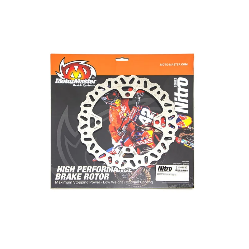 MOTO-MASTER BRAKE ROTOR FIXED NITRO CONTOUR OFFROAD