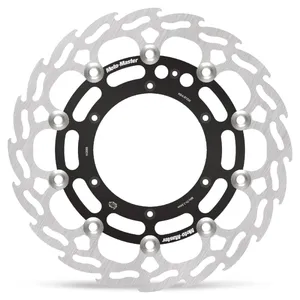 MOTO-MASTER BRAKE ROTOR FLOATING FLAME BLACK