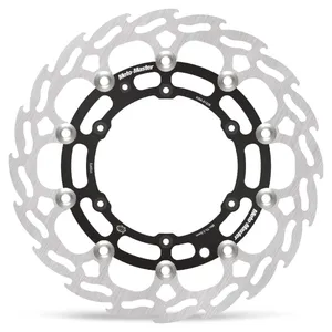 MOTO-MASTER BRAKE ROTOR FLOATING FLAME BLACK