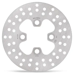 MOTO-MASTER BRAKE ROTOR FIXED HALO ROUND