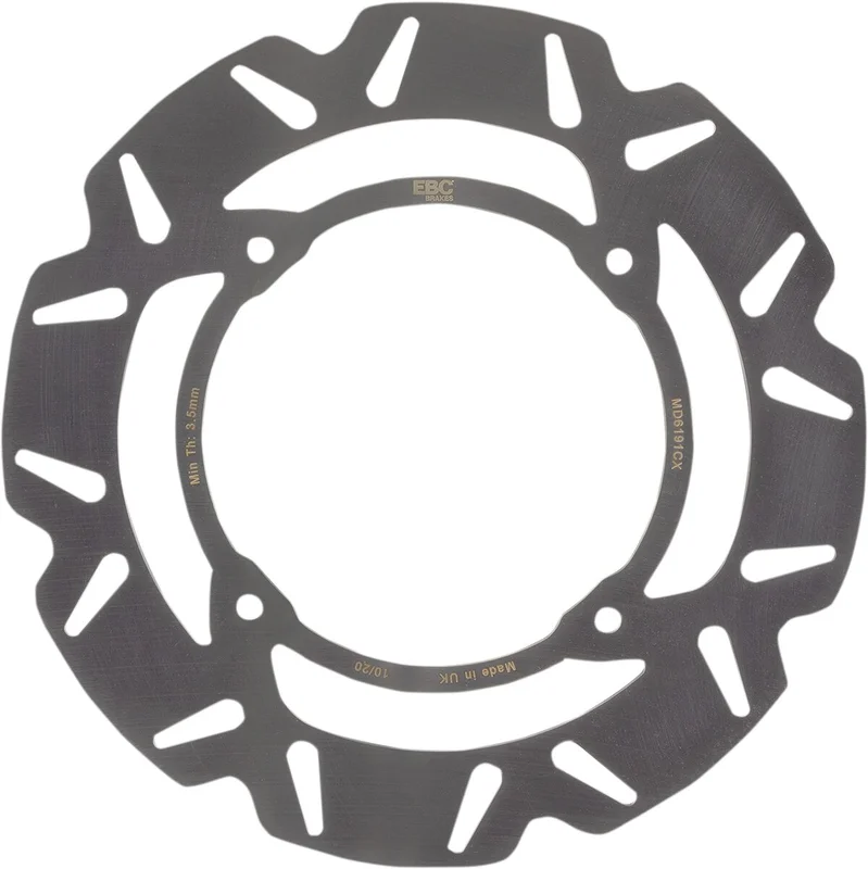 EBC BRAKE ROTOR CX EXTREME SERIES SOLID CONTOUR