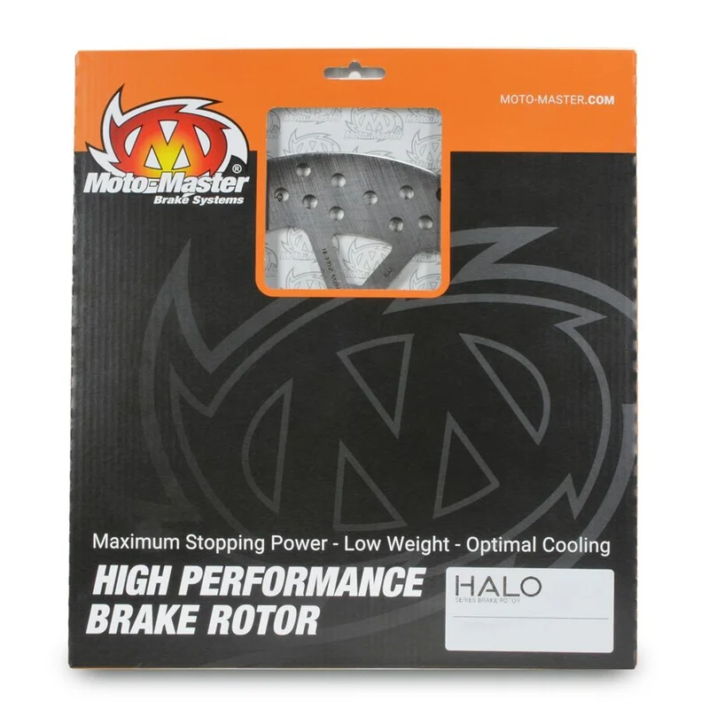 MOTO-MASTER BRAKE ROTOR FIXED HALO ROUND