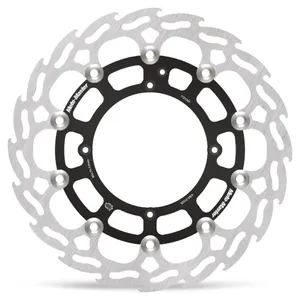 MOTO-MASTER BRAKE ROTOR FLOATING FLAME BLACK