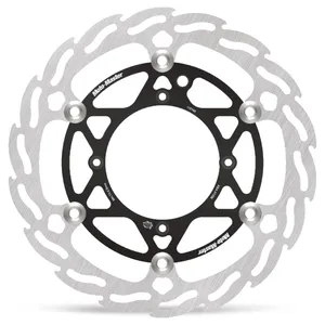 MOTO-MASTER BRAKE ROTOR FLOATING FLAME BLACK