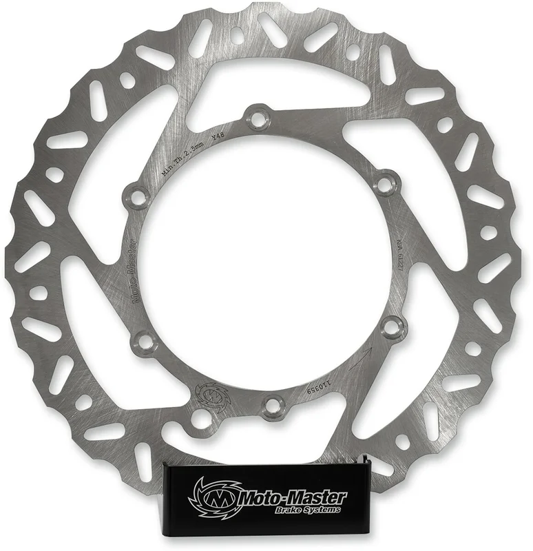 MOTO-MASTER BRAKE ROTOR FIXED NITRO CONTURED NATURAL