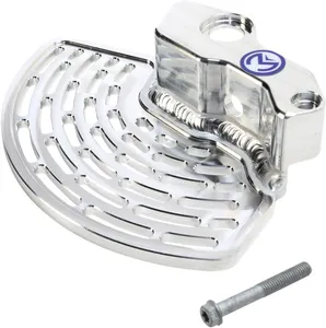 MOOSE OFFROAD HARD-PARTS FRONT BRAKE ROTOR GUARD ALUMINUM