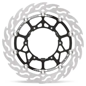 MOTO-MASTER BRAKE ROTOR SUPERMOTO RACING FLOATING FLAME FRONT