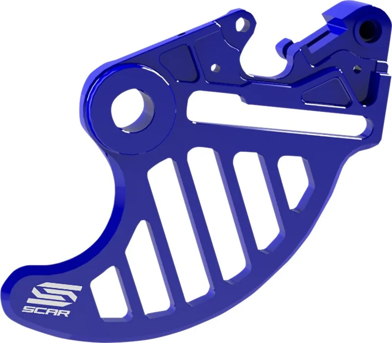 SCAR BRAKE ROTOR GUARD REAR BLUE
