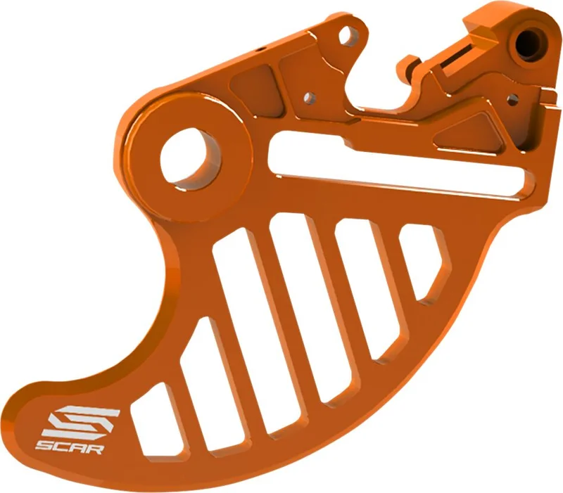 SCAR BRAKE ROTOR GUARD REAR ORANGE