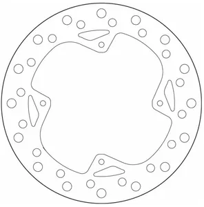 SBS BRAKE ROTOR STANDARD FIXED ROUND