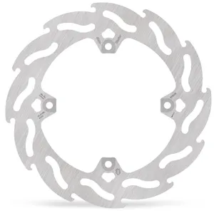 MOTO-MASTER BRAKE ROTOR FLAME FIXED REAR