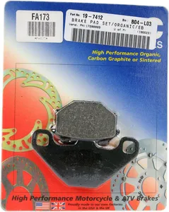 EBC BRAKE PAD FA SERIES ORGANIC