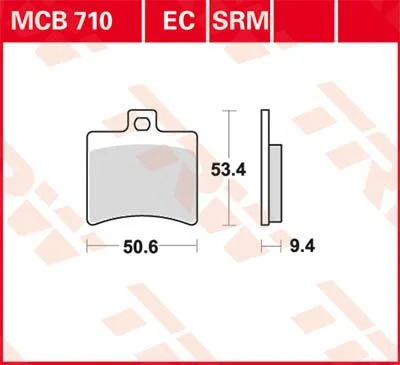 TRW BRAKE PAD ALLROUND ORGANIC