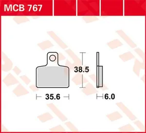 TRW BRAKE PAD ALLROUND ORGANIC