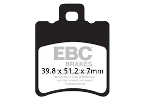 EBC BRAKE PAD SFAC SERIES CARBON FIBER SCOOTER