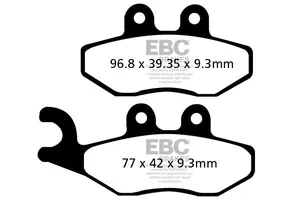 EBC BRAKE PAD SFAC SERIES CARBON FIBER SCOOTER