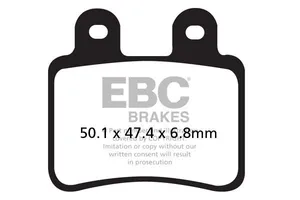EBC BRAKE PAD FA-TT SERIES CARBON OFFROAD