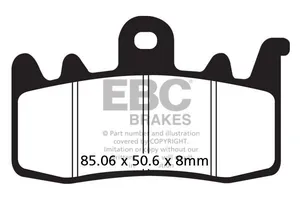 EBC BRAKE PAD FA-SERIES ORGANIC
