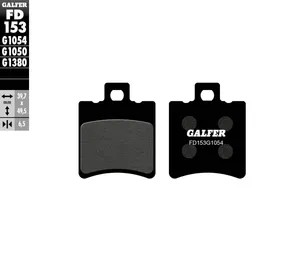 GALFER BRAKE PAD SEMI METAL