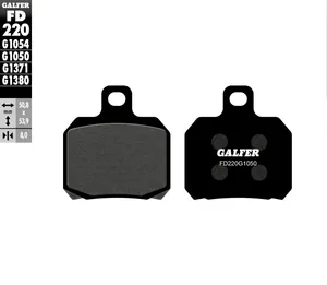 Galfer BRAKE PAD SEMI METAL SCOOTER