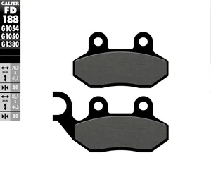 GALFER BRAKE PAD SCOOTER ORGANIC