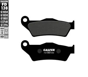 GALFER BRAKE PAD SCOOTER ORGANIC