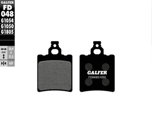 GALFER BRAKE PAD SCOOTER ORGANIC