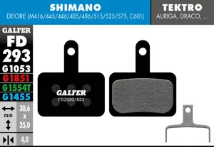 Galfer BRAKE PAD PERFORMANCE