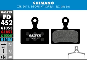 Galfer BRAKE PAD PERFORMANCE
