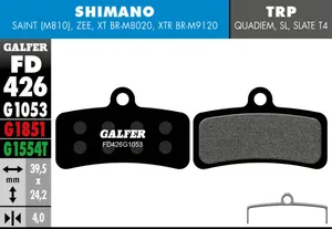 Galfer BRAKE PAD PERFORMANCE