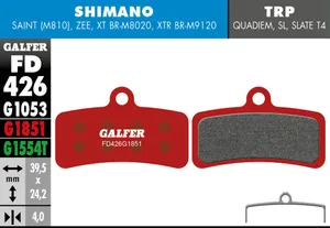 Galfer BRAKE PAD ADVANCED