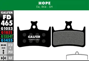 Galfer BRAKE PAD PERFORMANCE