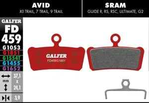 Galfer BRAKE PAD ADVANCED