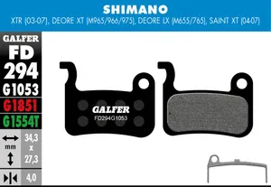 Galfer BRAKE PAD PERFORMANCE