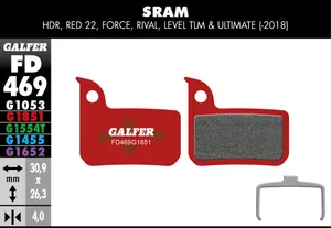 Galfer BRAKE PAD ADVANCED