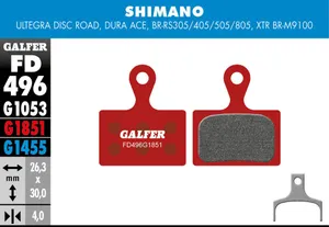 Galfer BRAKE PAD ADVANCED
