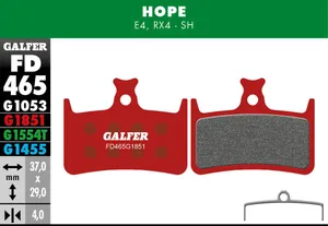 Galfer BRAKE PAD ADVANCED