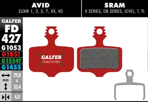 Galfer BRAKE PAD ADVANCED