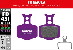 Galfer BRAKE PAD E-BIKE
