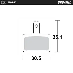 MOTO-MASTER Brake Pad