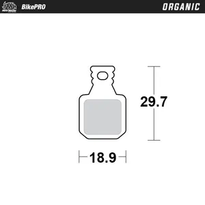 MOTO-MASTER Brake Pad