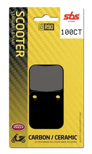 SBS BRAKE PAD CARBON HI-TECH STREET