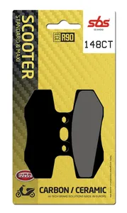 SBS BRAKE PAD CARBON HI-TECH STREET