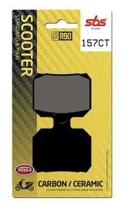 SBS BRAKE PAD CARBON HI-TECH STREET